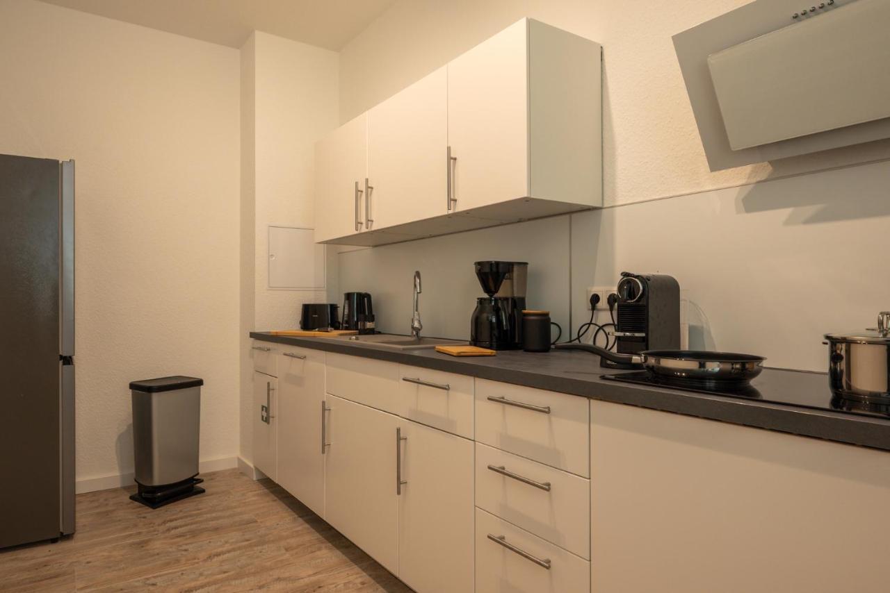 Maremar - Design Apartment - Luxus Boxspringbett - Zentral - Kueche - Arbeitsplatz - Highspeed Wlan Gera Exteriör bild