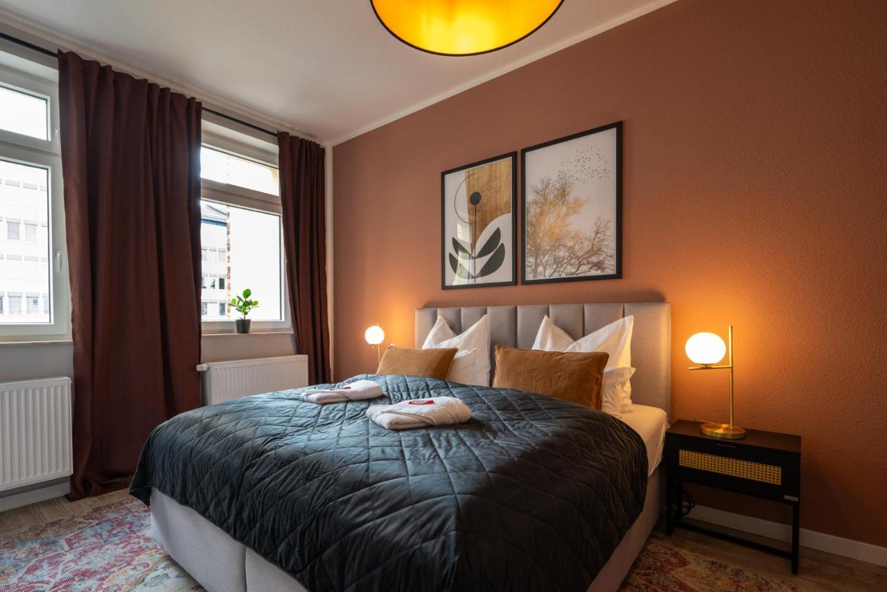 Maremar - Design Apartment - Luxus Boxspringbett - Zentral - Kueche - Arbeitsplatz - Highspeed Wlan Gera Exteriör bild
