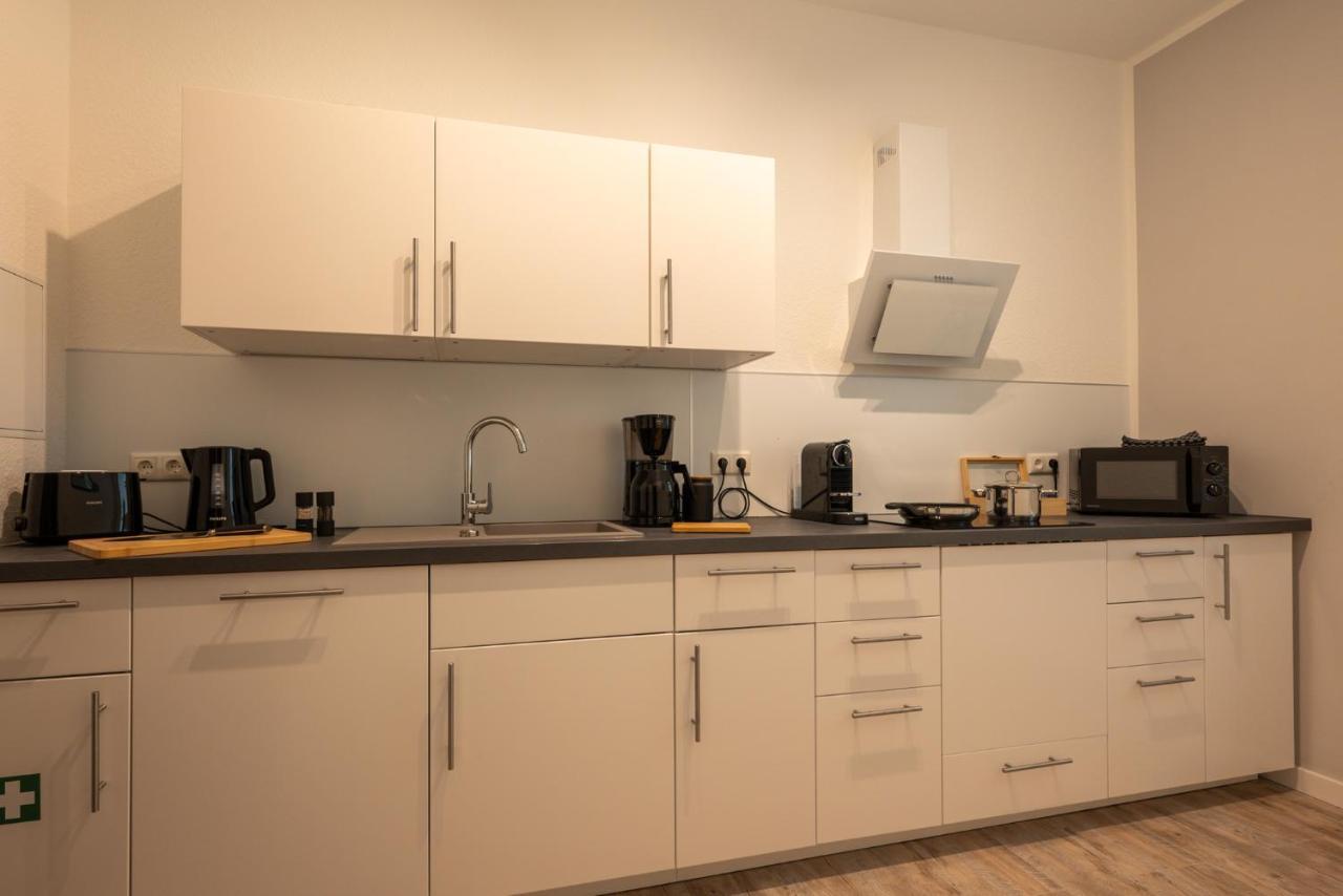 Maremar - Design Apartment - Luxus Boxspringbett - Zentral - Kueche - Arbeitsplatz - Highspeed Wlan Gera Exteriör bild